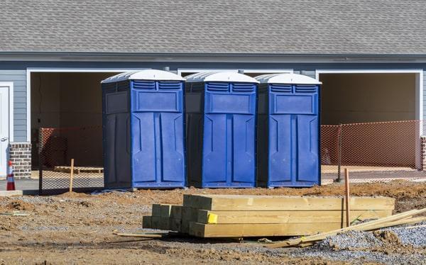 construction site portable restrooms offers weekly cleaning and maintenance services for all of our portable restrooms on job sites